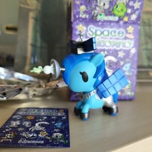 Tokidoki Space Unicorno Galaxia Galaxy Unicorn Blind Box Blue Satellite